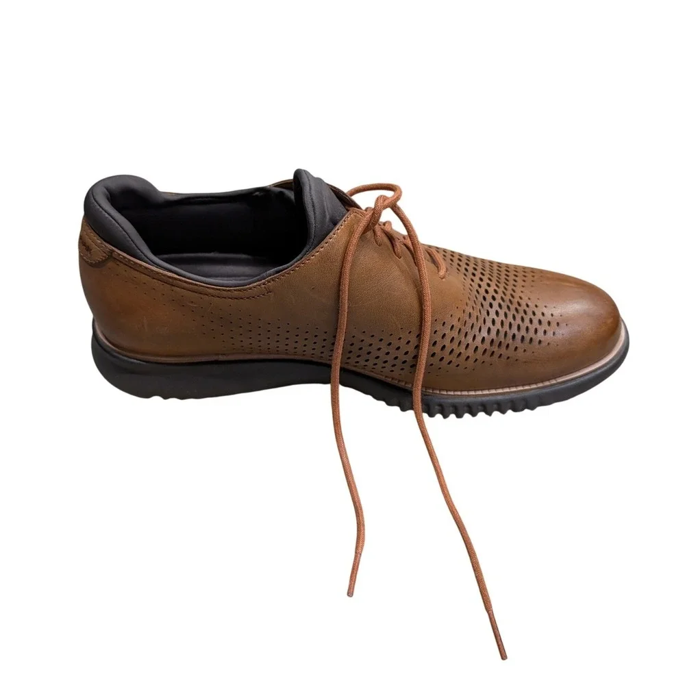 Cole Haan Men's 2.ZEROGRAND Laser Wingtip Oxford Shoes- 11.5